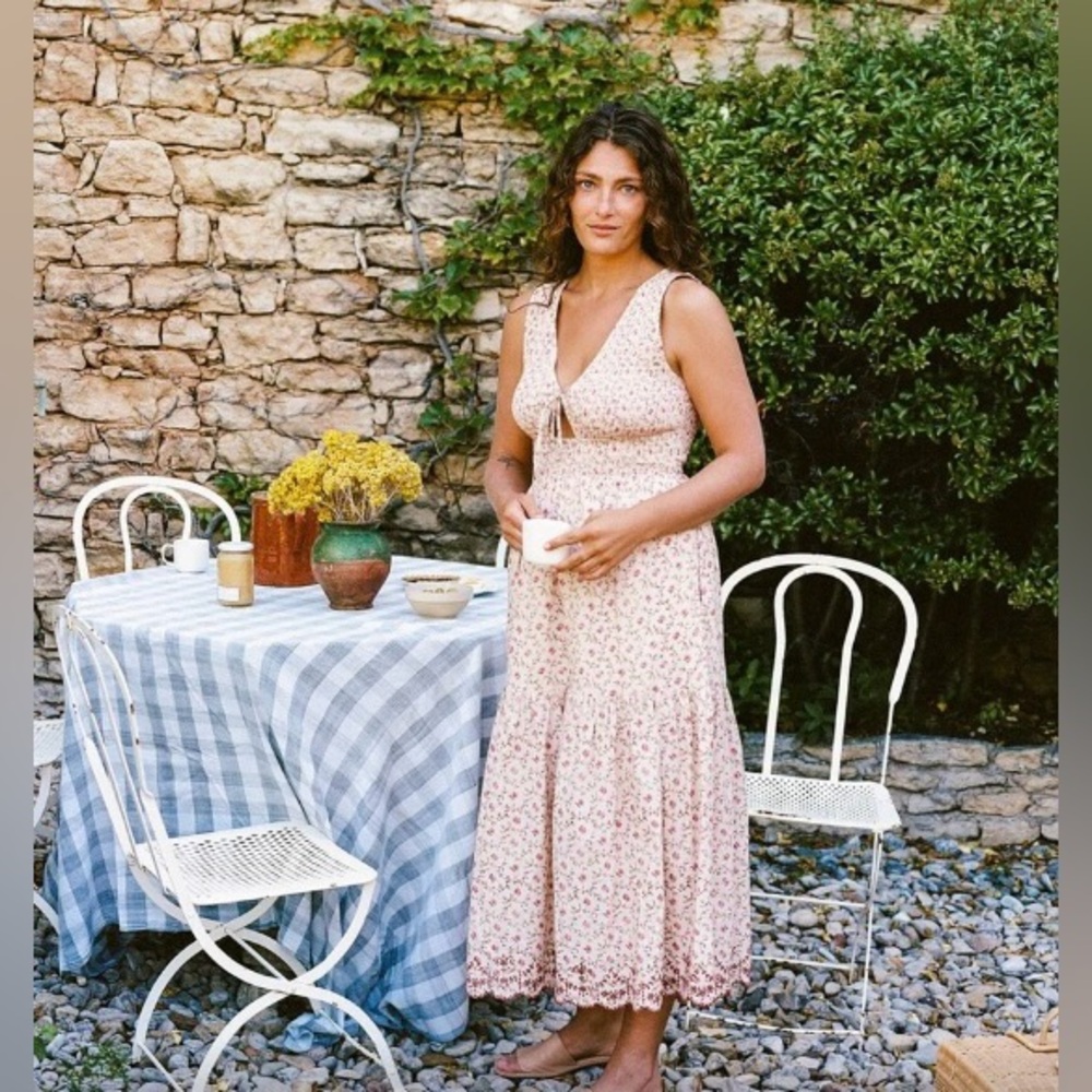 Christy Dawn Mika Dress in Summer Trellis - Picture 2 of 14